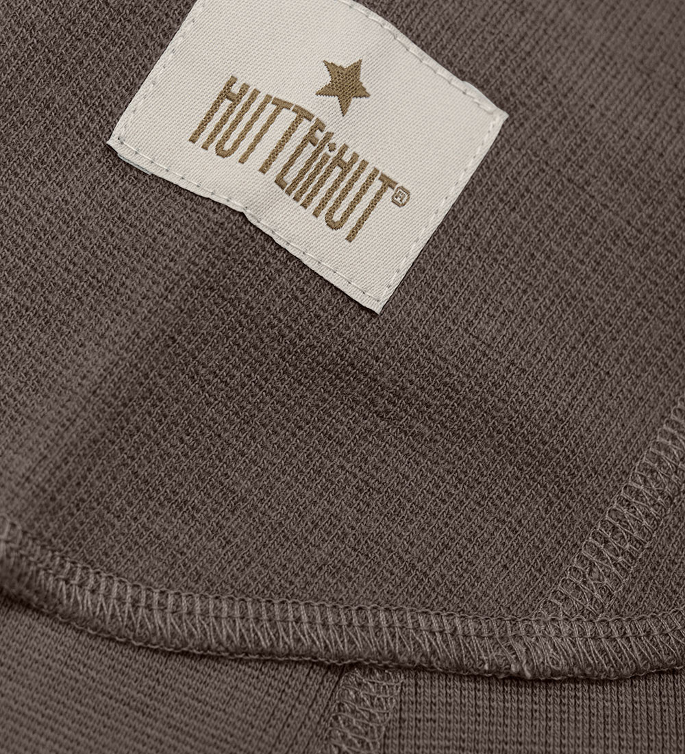 Huttelihut Balaclava - Wool - Single Layer - Brown Melange