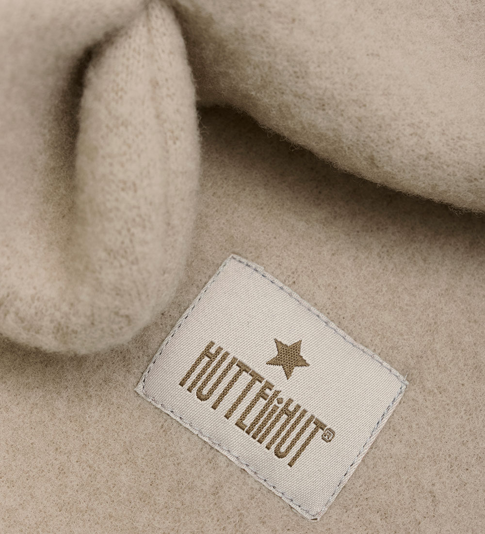 Huttelihut Balaclava - Wool fleece - Single Layer - Camel Melang