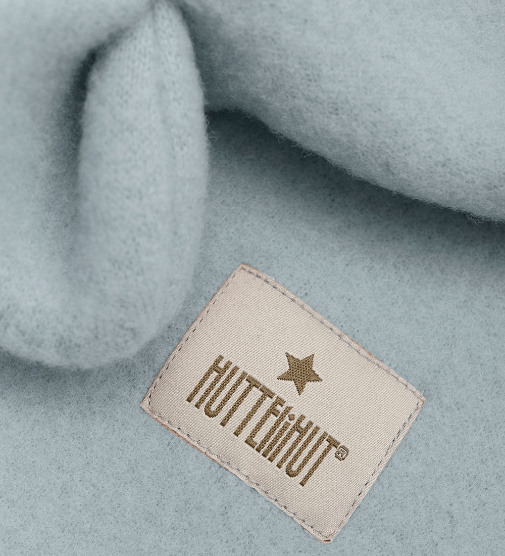 Huttelihut Balaclava - Wool fleece - Single Layer - Quarry w. Ea