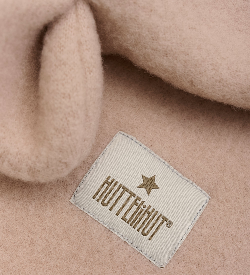 Huttelihut Balaclava - Wool fleece - Single Layer - Mahogany Ros