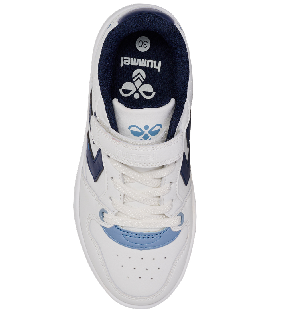 Hummel Skór - St. Power Play Jr - White/Blue