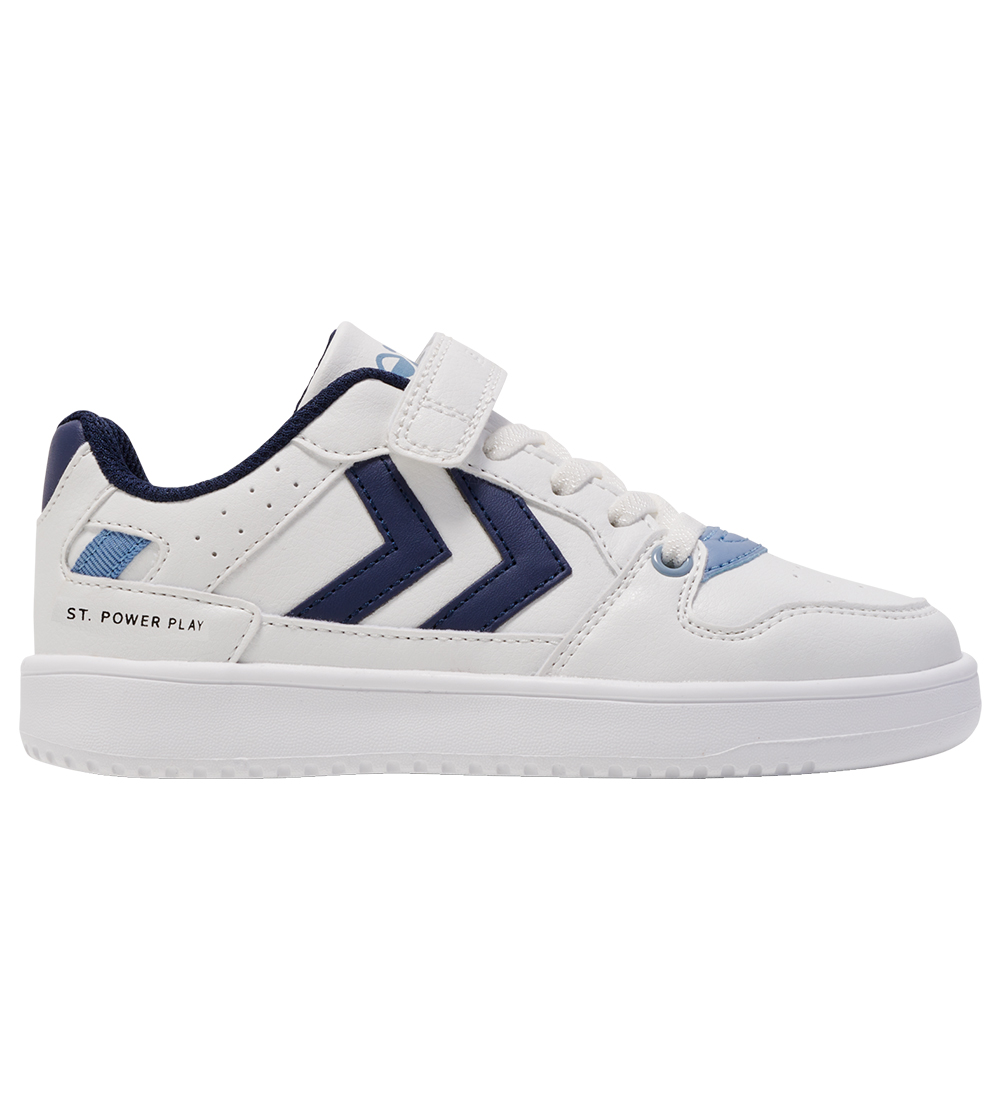 Hummel Skór - St. Power Play Jr - White/Blue