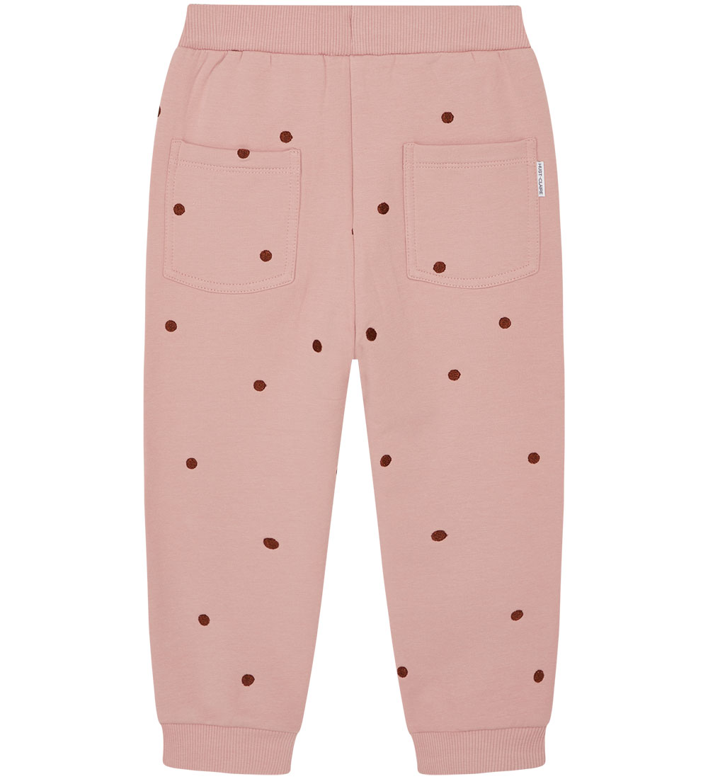 Hust and Claire Joggingbuxur - Thilde - Dusty Rose M. Doppur
