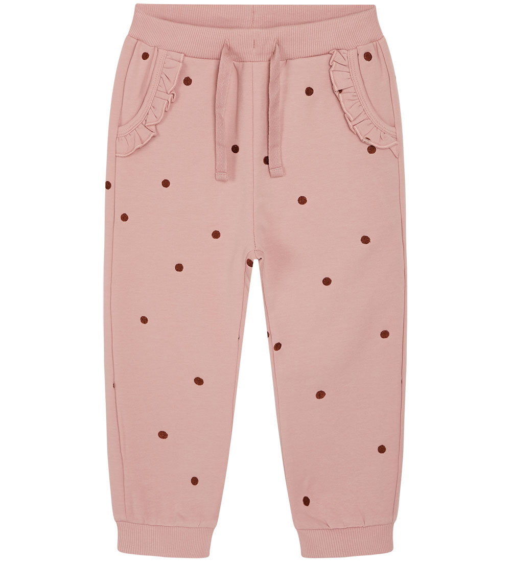 Hust and Claire Joggingbuxur - Thilde - Dusty Rose M. Doppur