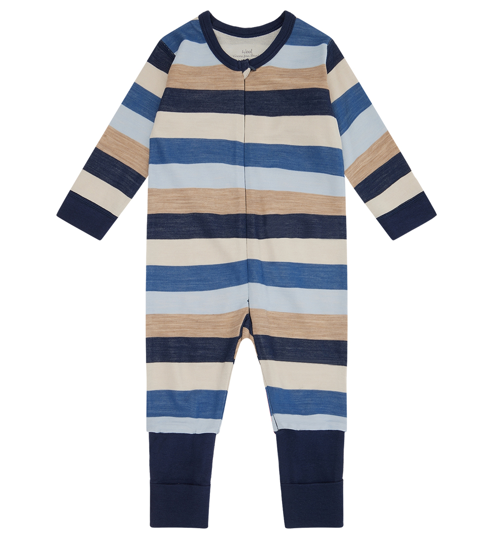 Hust and Claire Jumpsuit - Wool/Bamboo - Manu - Cloud Blue w. Si