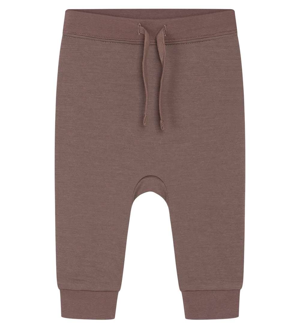 Hust and Claire Trousers - Wool/Bamboo - Gaby - Coffee