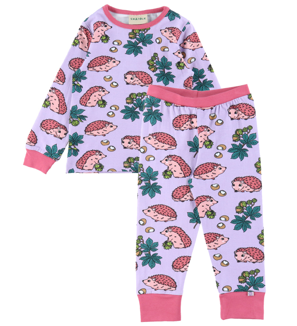 Småfolk Pyjamasetti - Orchid Petal