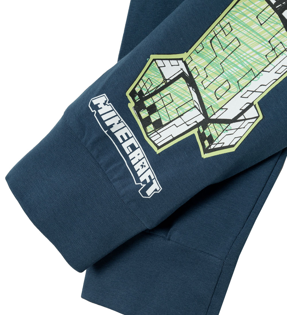 Name It Pyjama Set - Noos - NkmJinc Minecraft - Dark Denim