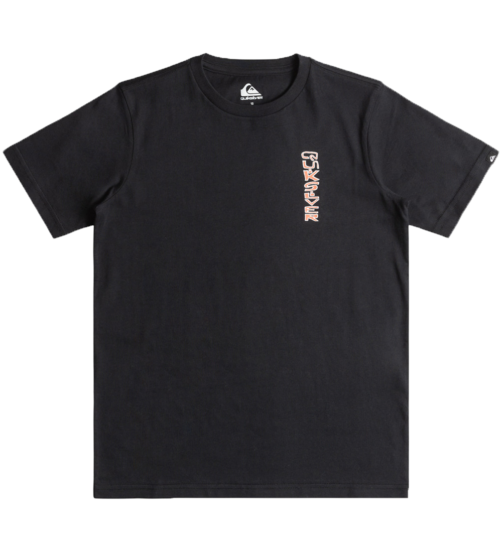 Quiksilver T-shirt - Warped - Black w. Print