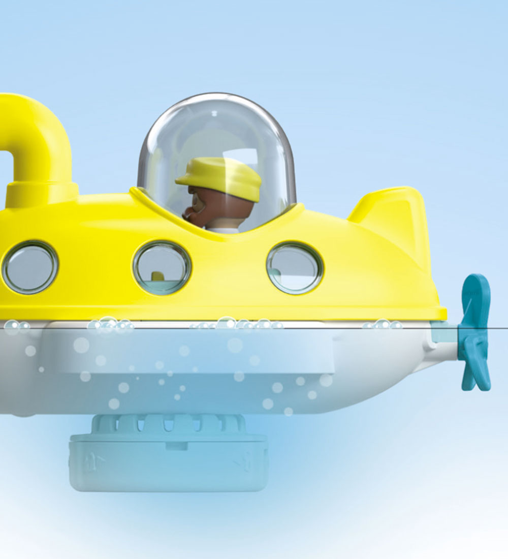 Playmobil Junior Aqua - Junior & Tinti Kleurrijk Submarine - 714