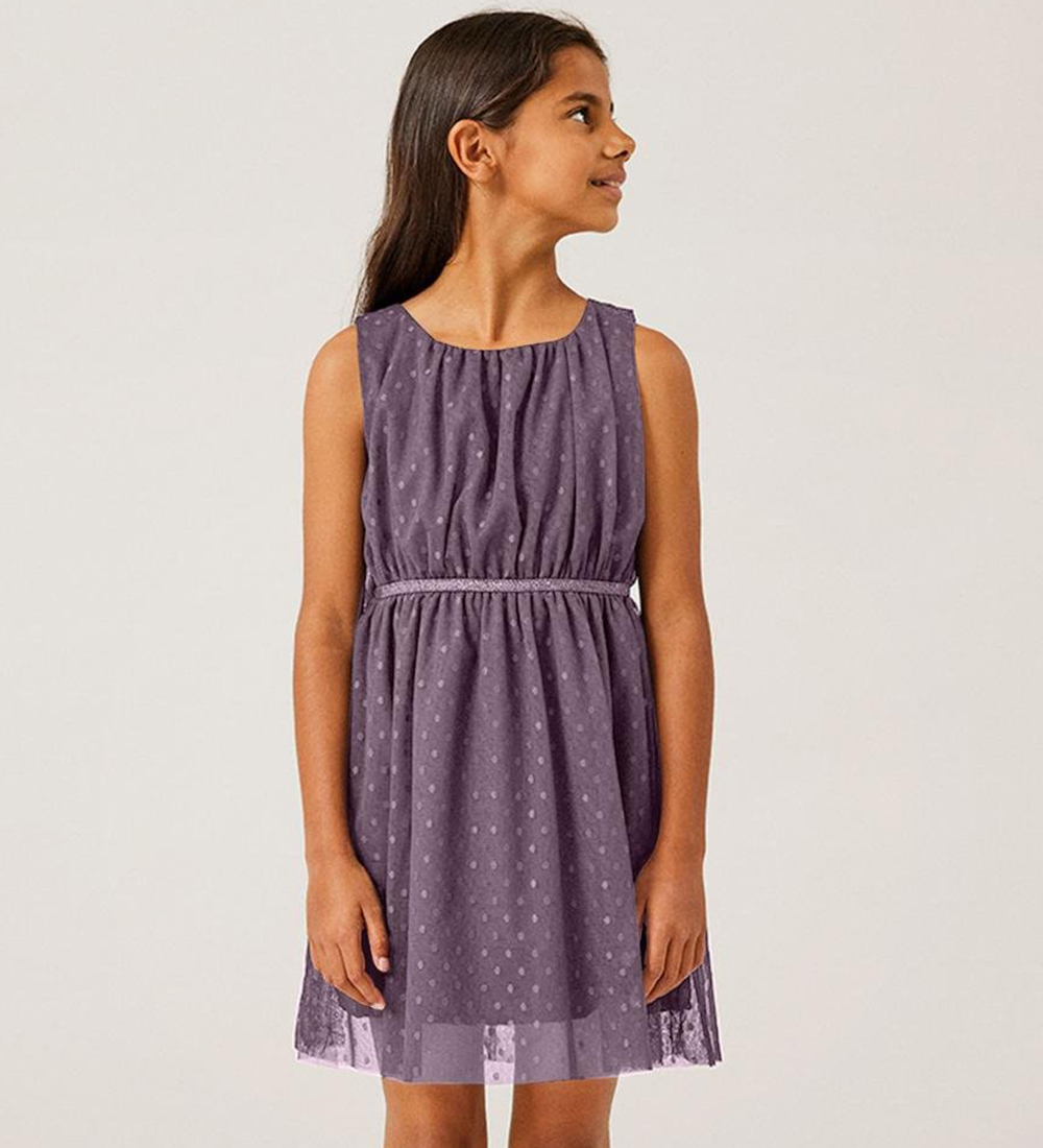Name It Kleid - NkfVabos - Noos - Arctic Abenddämmerung m. Punkt