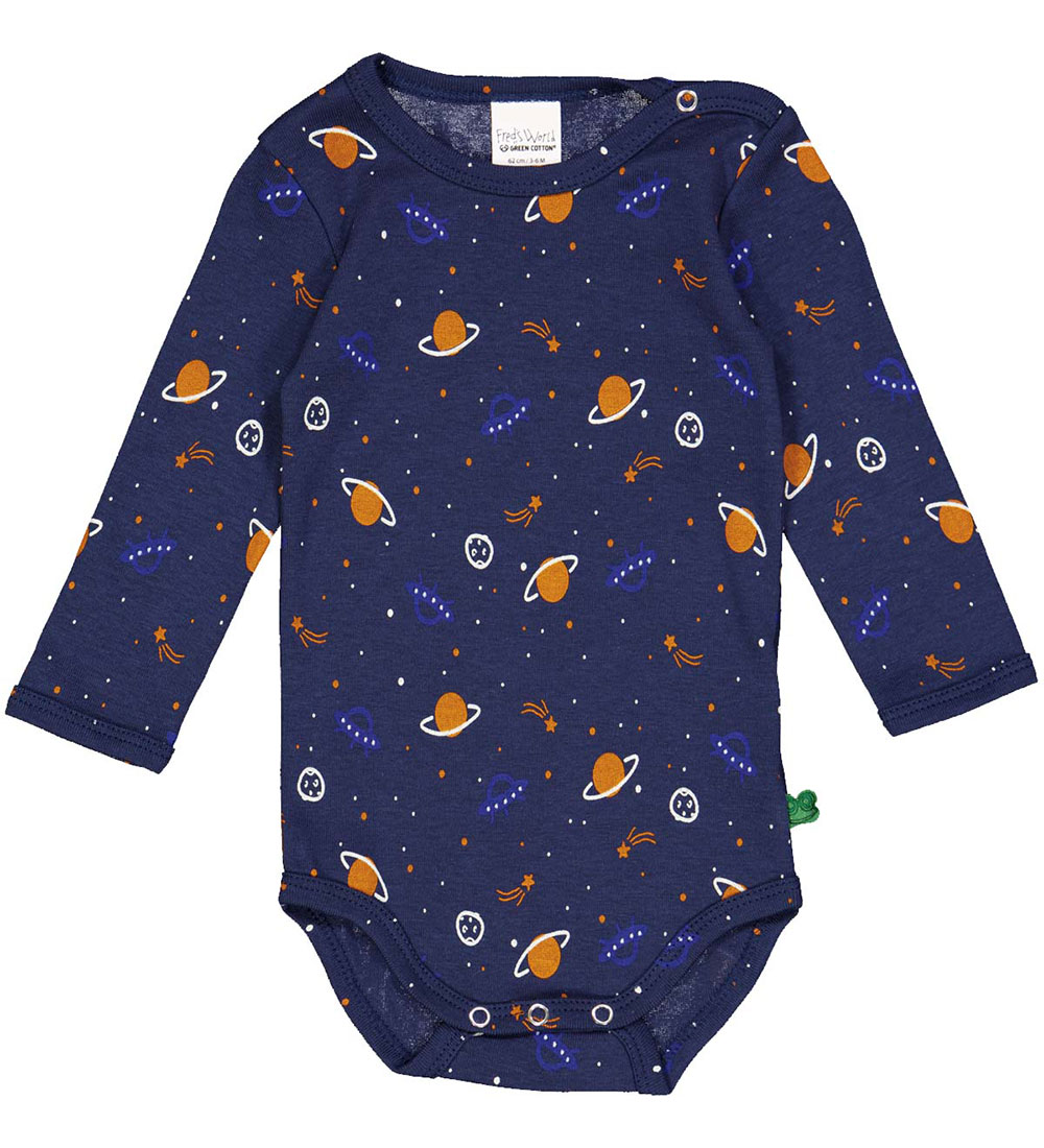 Freds World Bodysuit L/æ - Galaxy - Academy/Marmalade