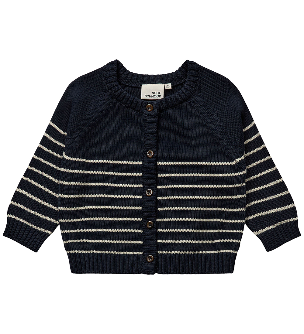 Sofie Schnoor Cardigan - Knitted - Dark Blue