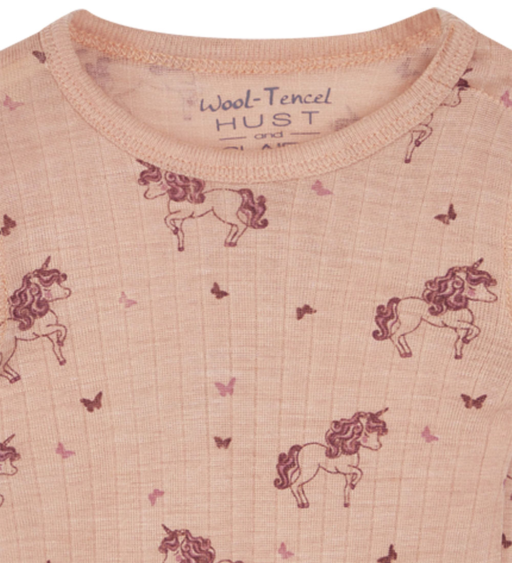 Body m/l Hust and Claire - Laine/Tencel - Rib - Bocel - Rose Clo