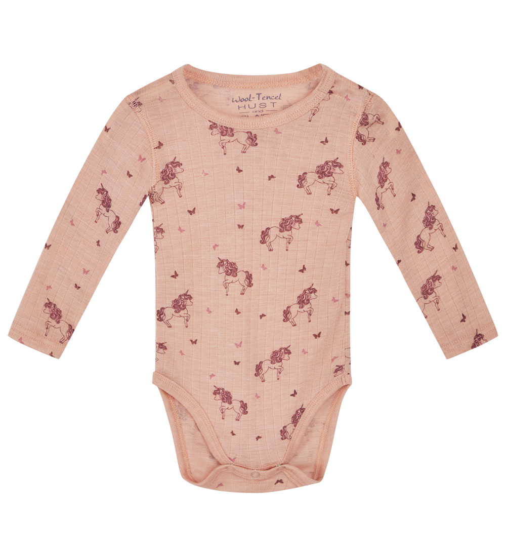 Body m/l Hust and Claire - Laine/Tencel - Rib - Bocel - Rose Clo