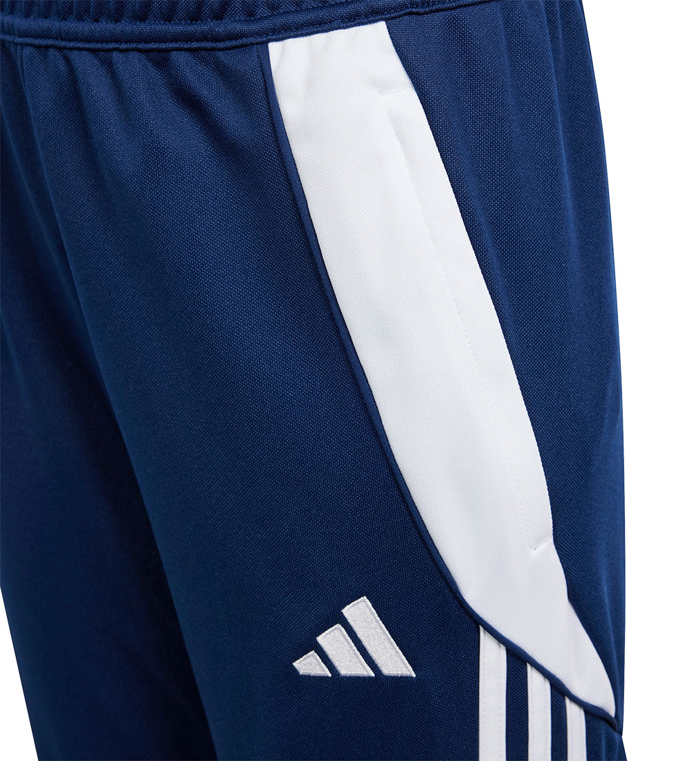 adidas Performance Träningsbyxor - Tiro24 - Blå/Vit