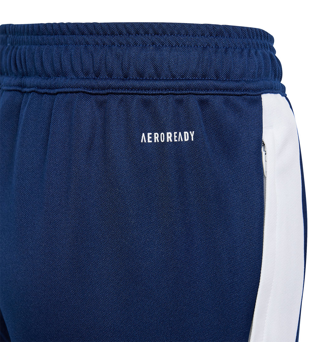 adidas Performance Träningsbyxor - Tiro24 - Blå/Vit