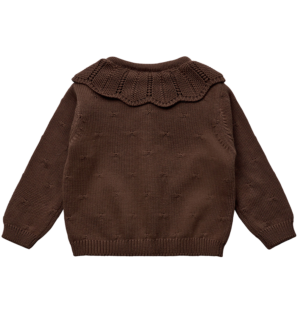 Sofie Schnoor Cardigan - Knitted - Chocolate Brown