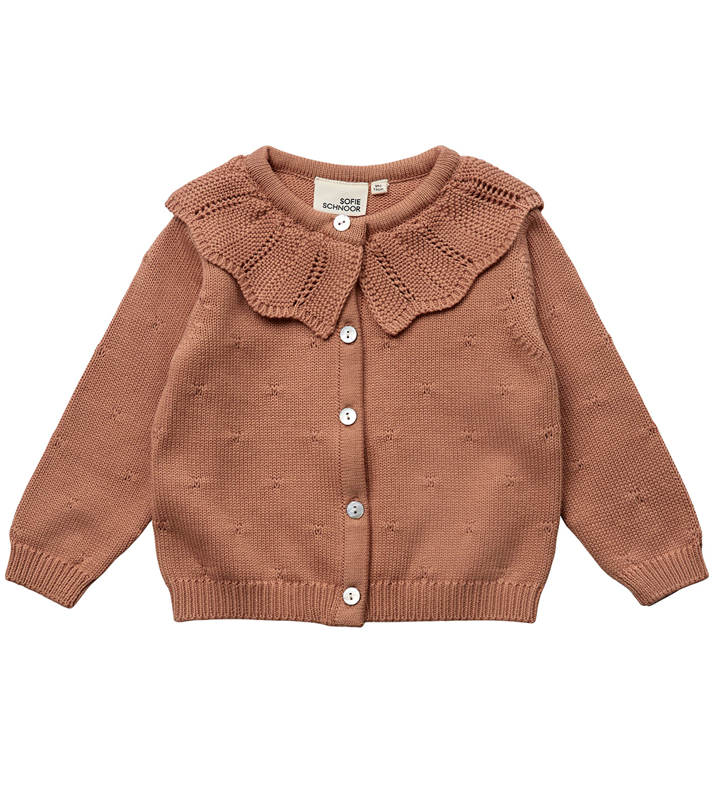 Sofie Schnoor Cardigan - Knitted - Rosy Brown