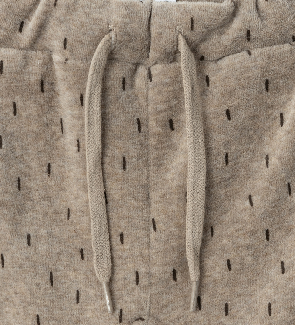 Name It Velvet Trousers - NbnNalwin - Weathered Teak
