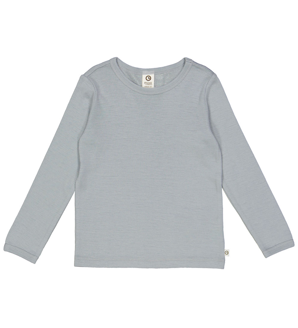 Müsli T-shirt - Wool - Woolly - Jasmine Blue