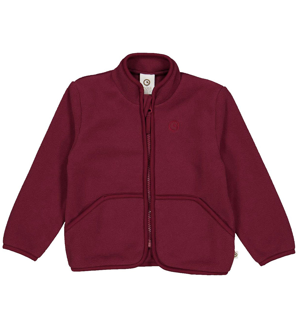 Müsli Fleece Jacket - Cabernet