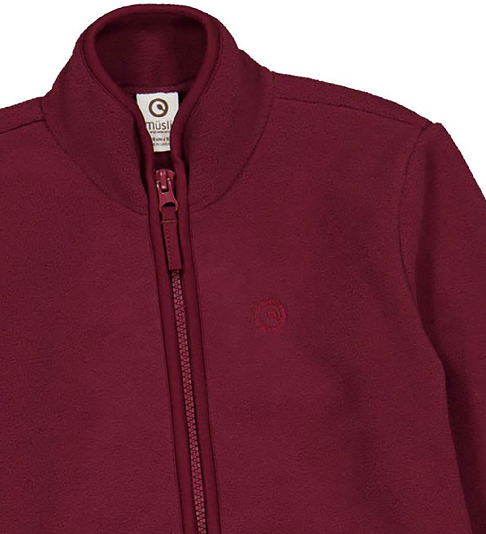 Müsli Fleecejacke - Cabernet