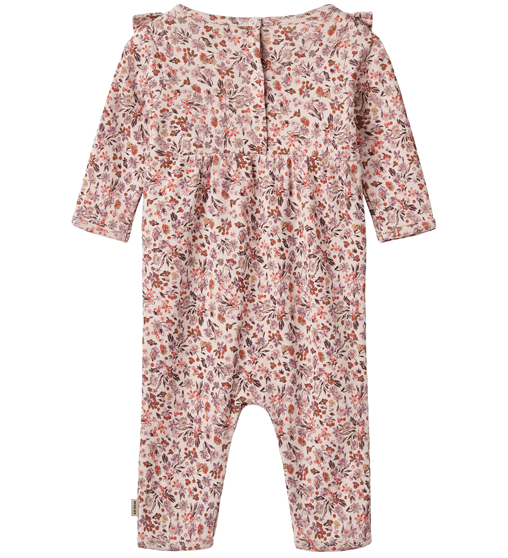 Wheat Onesie - Kira - Pale Rose Blommor
