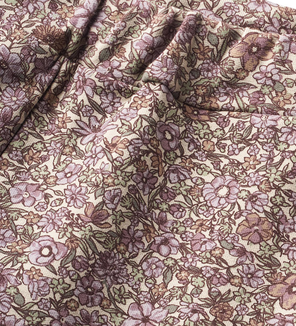 Wheat Joggingbuxur - Eline - Lilac Blóm