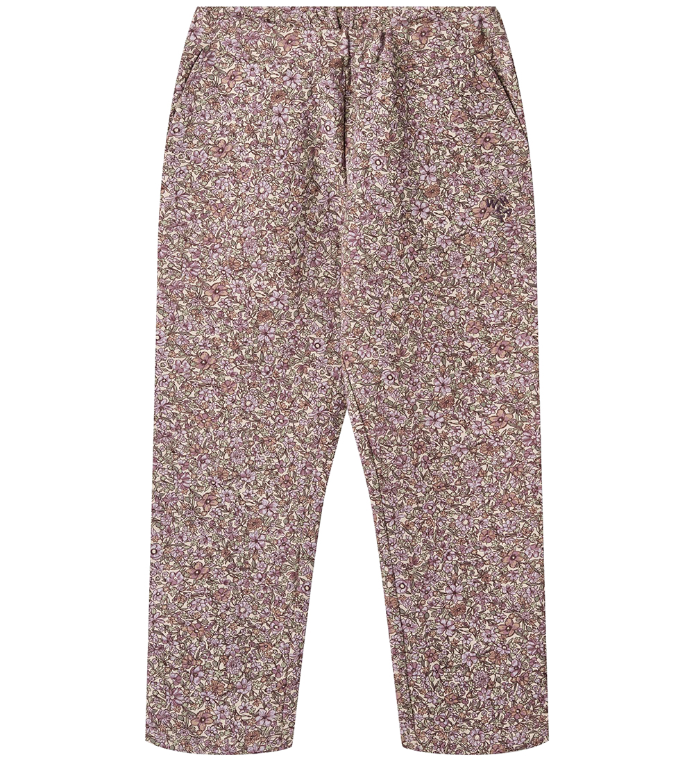 Wheat Joggingbuxur - Eline - Lilac Blóm