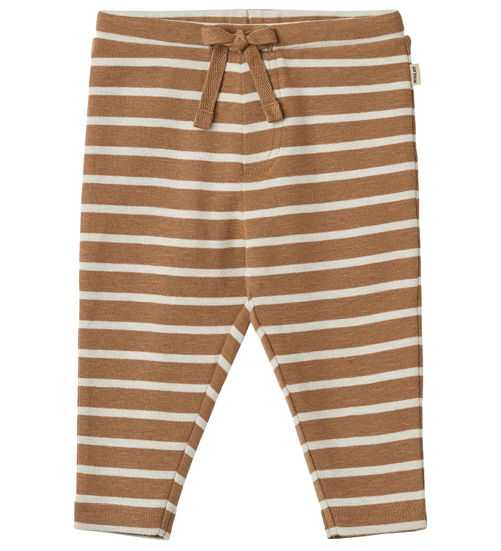 Wheat Trousers - Manfred - Caramel Stripe
