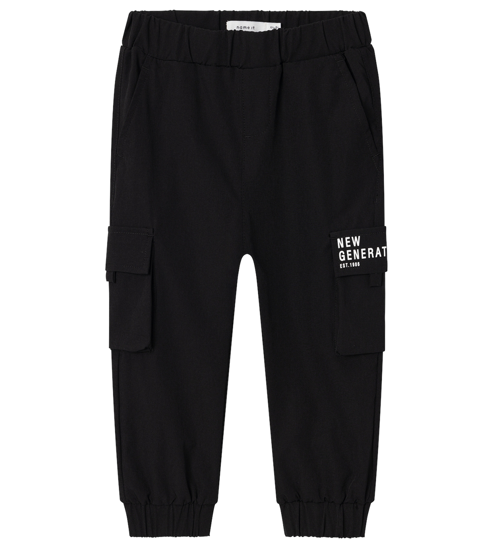 Name It Trousers - NmmNavast - Black