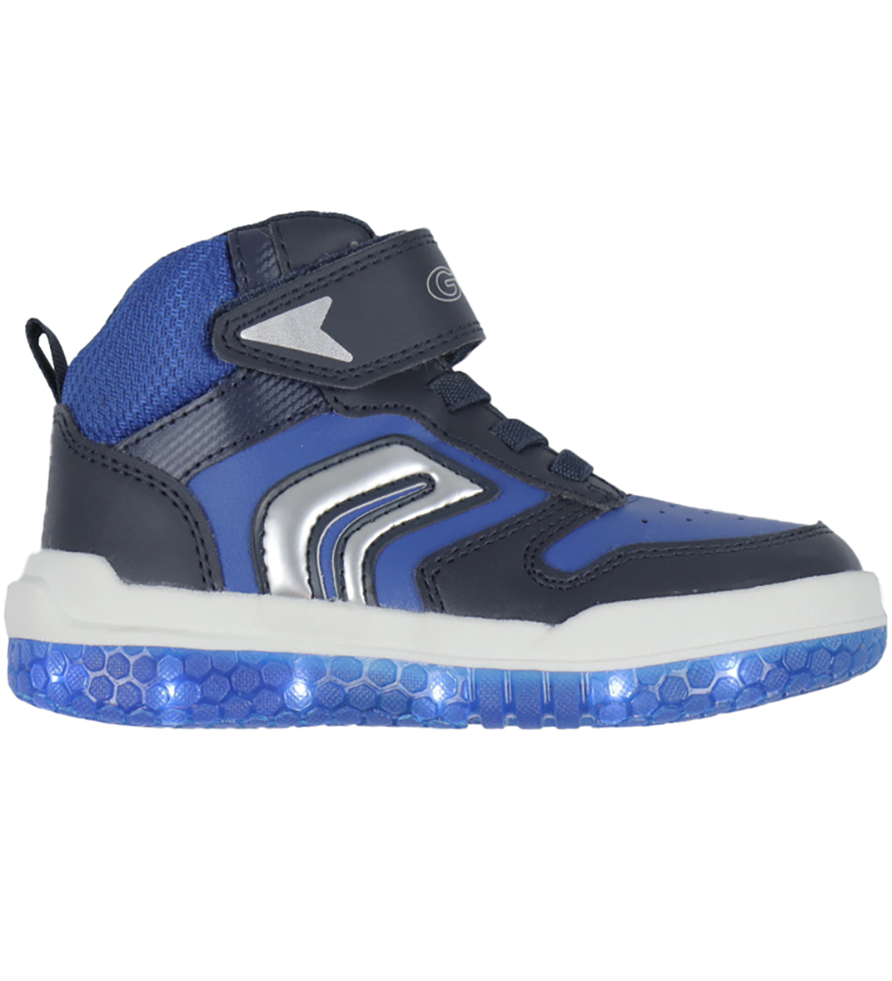 Geox Boots w. Light - J Buzzerlight - Navy/Royal