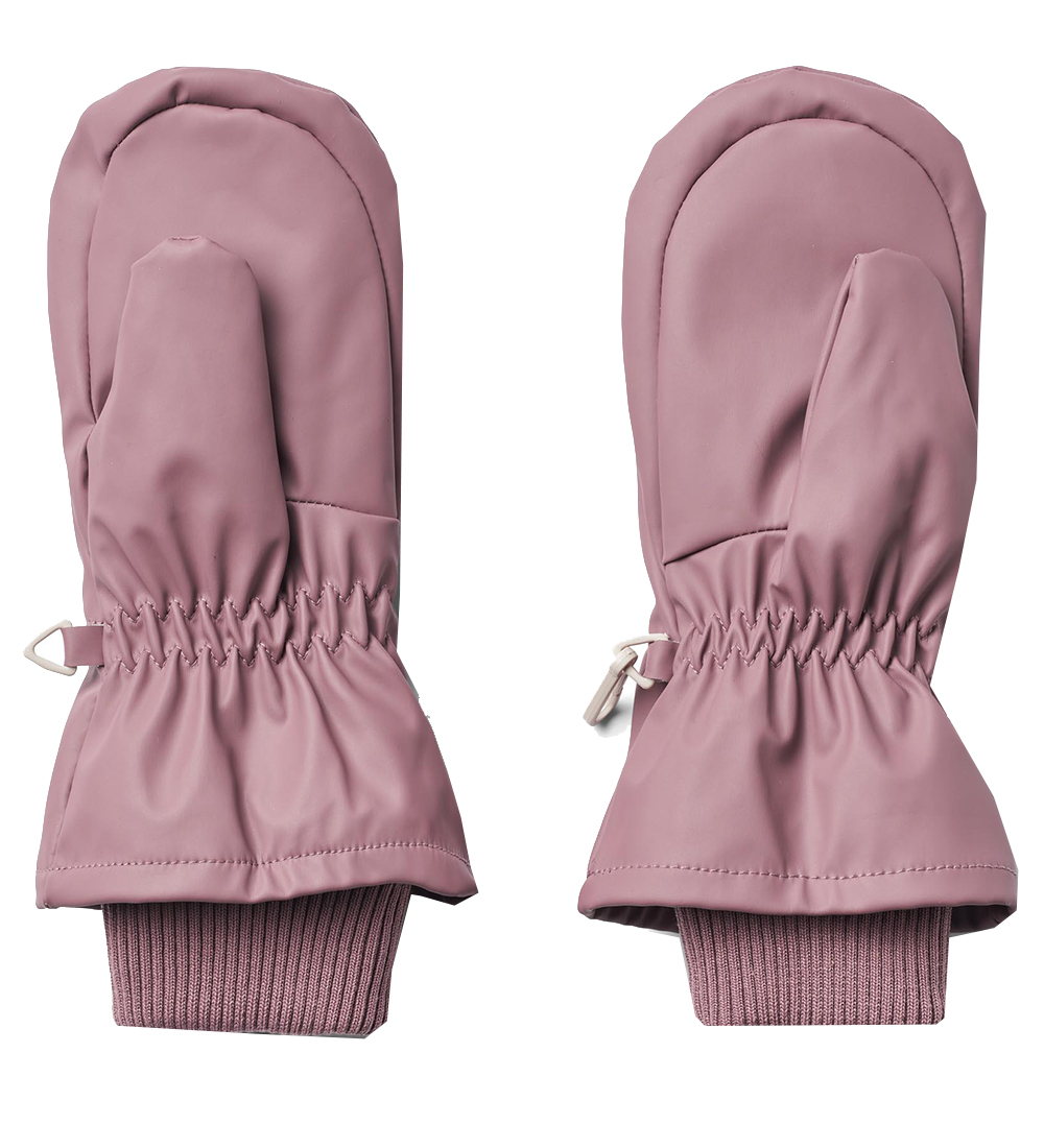 Wheat Mittens - PU - Lavender Sawn