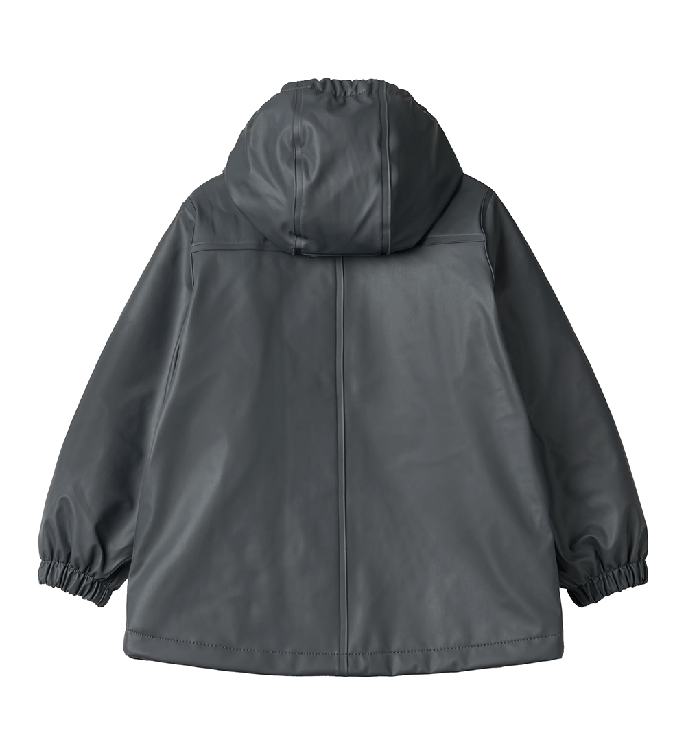 Wheat Rain Jacket w. Termo - PU - Aju - Dark Ink