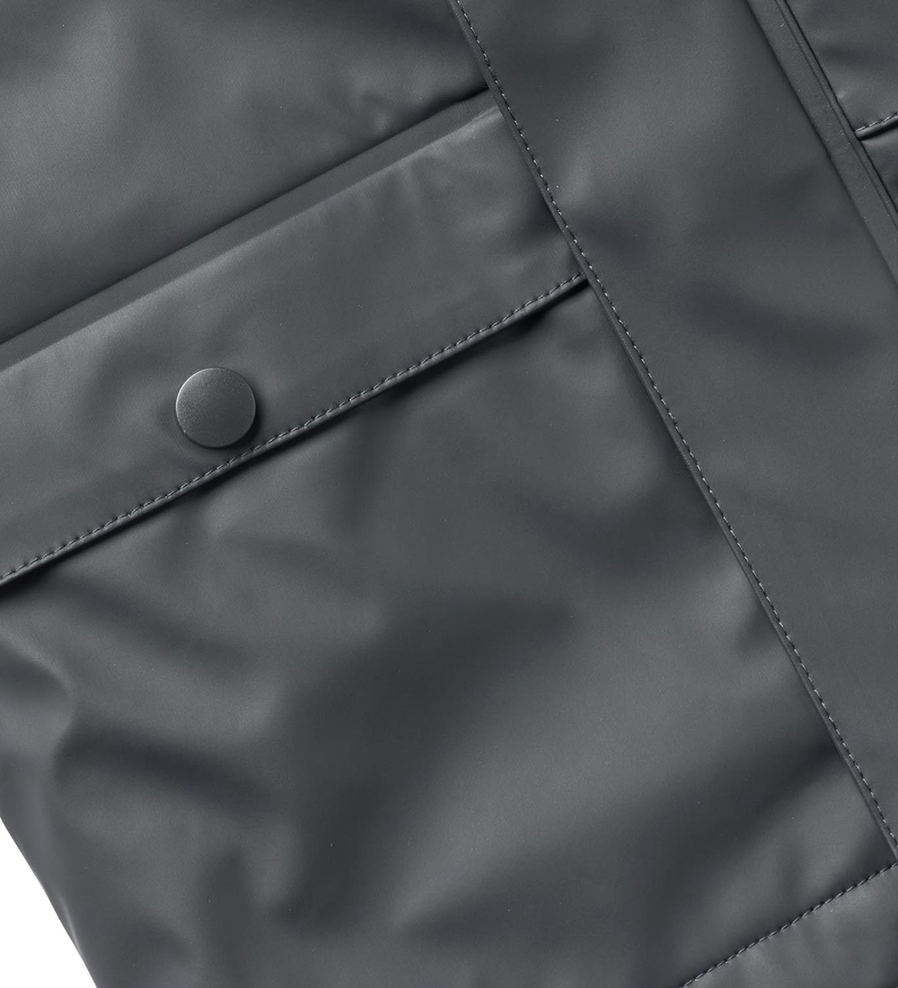 Wheat Rain Jacket w. Termo - PU - Aju - Dark Ink