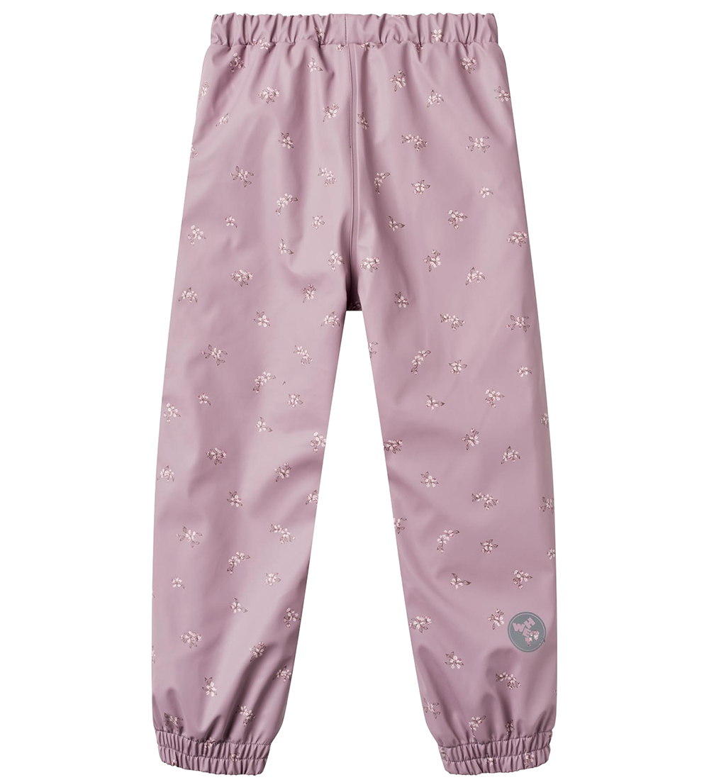 Wheat Kurahousut M. Lämpö - PU - Um - Soft Lilac Kukat