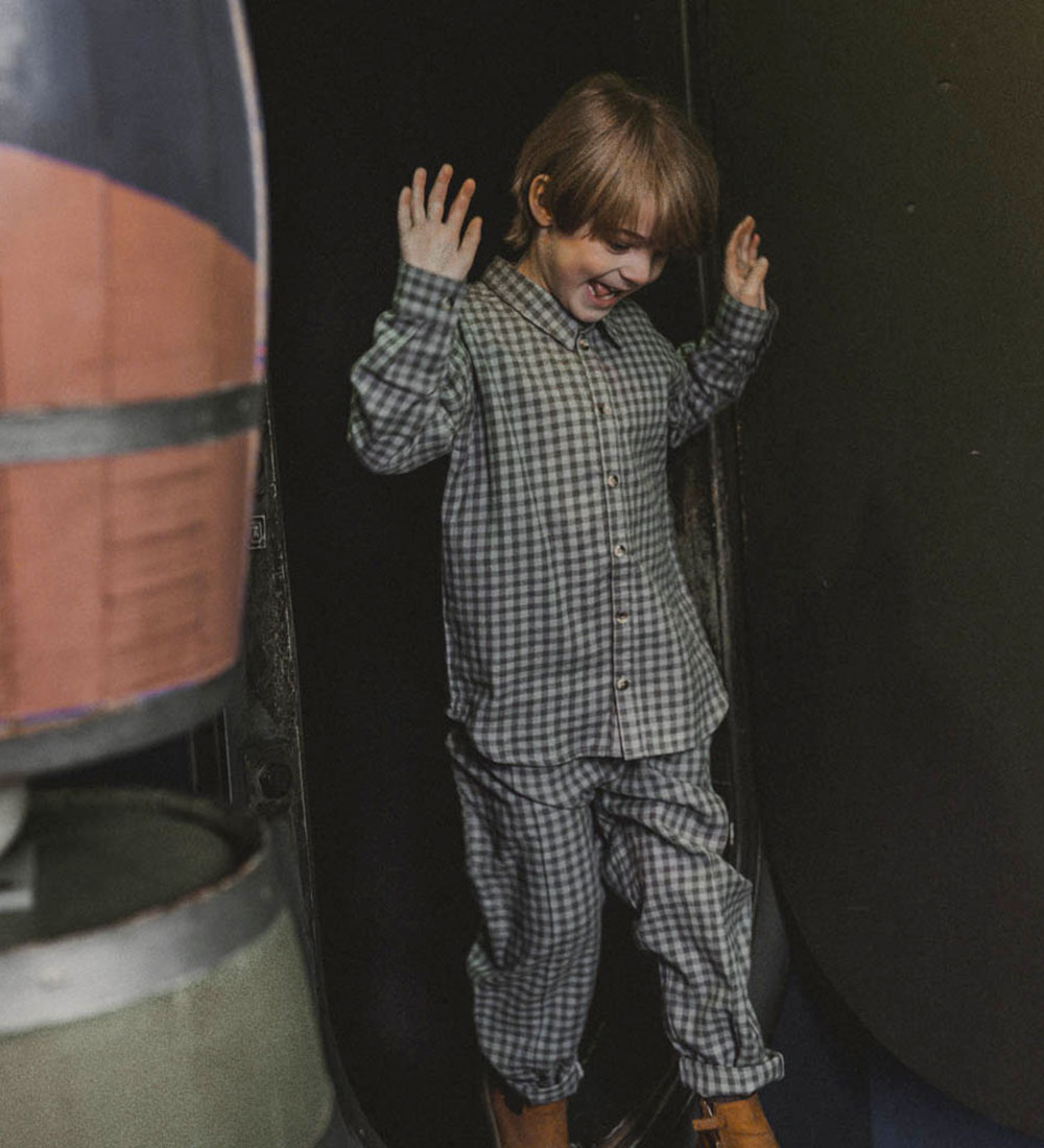 That's Mine Trousers - Harlow - Blue check