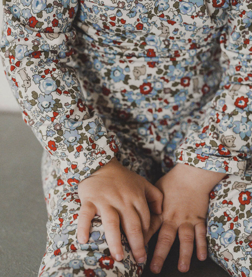 That's Mine Bodysuit L/æ - Ellis - Flora bunnies rouge