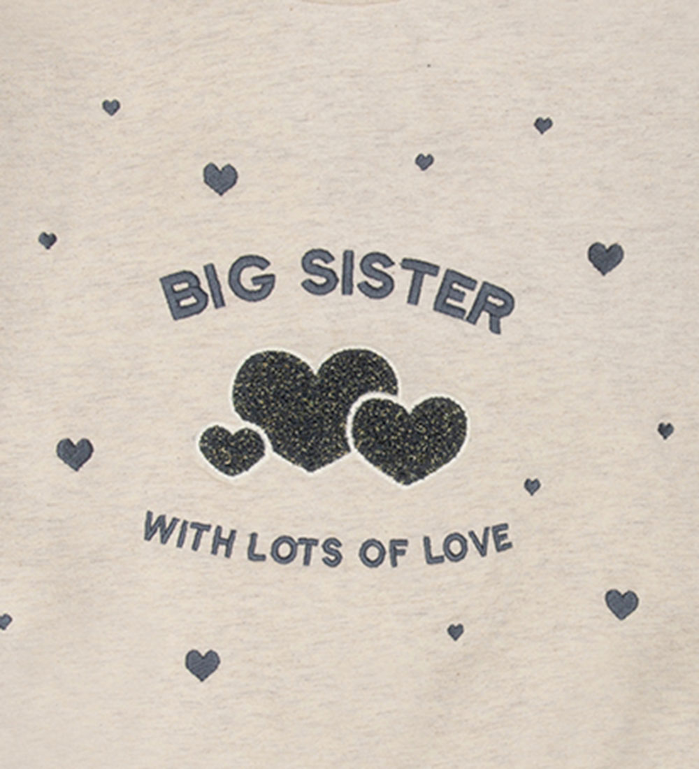 That's Mine Sweatshirt - Finley - Light Cream melange