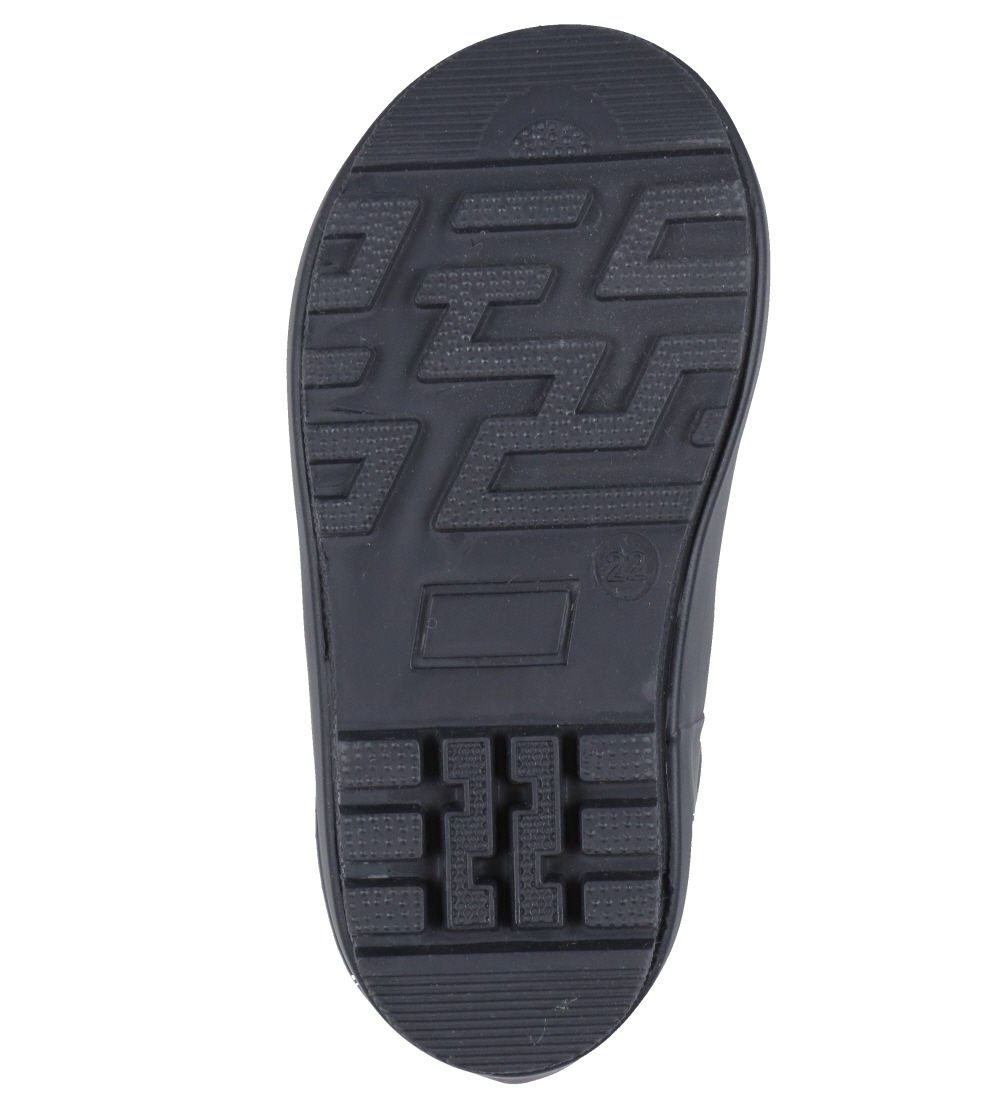 Wheat Thermo Boots - Solid - Navy Bear