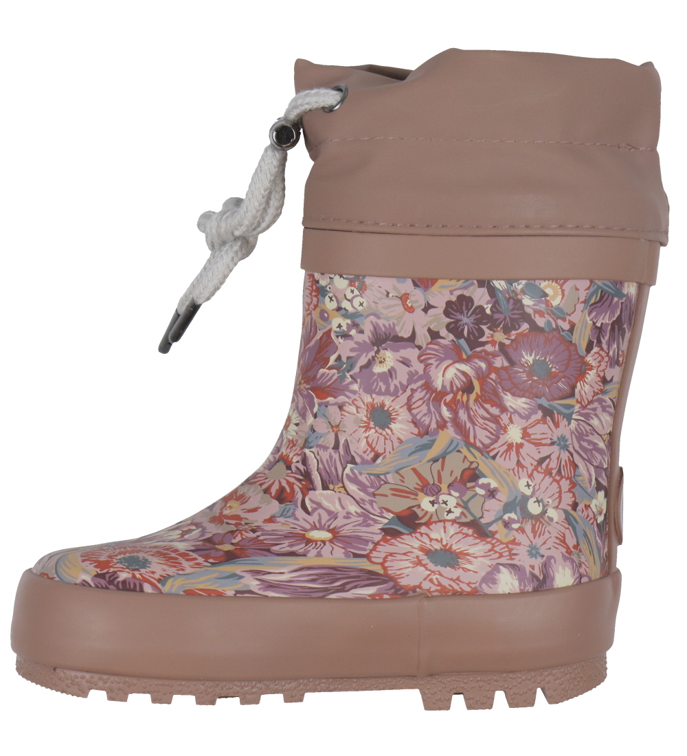Wheat Thermo Boots - Print - Flowers In Plenty
