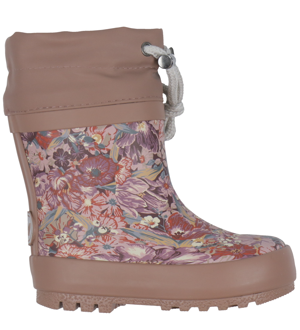 Wheat Thermo Boots - Print - Flowers In Plenty
