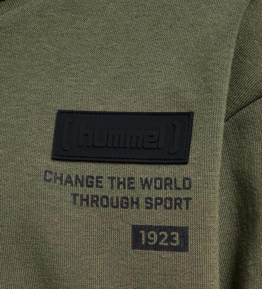 Sweat à Capuche Hummel - hmlArchie - Dusty Olive