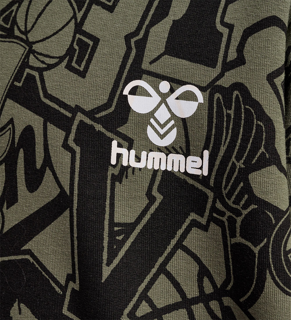 Hummel Hoodie - HmlMolt - Dusty Olive