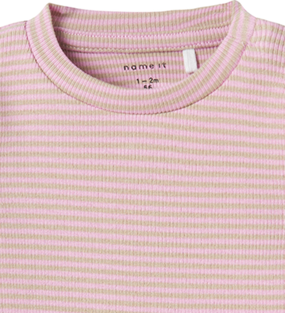 Name It Bodysuit L/æ - NbnLakkin - Rib - Pastel Lavender