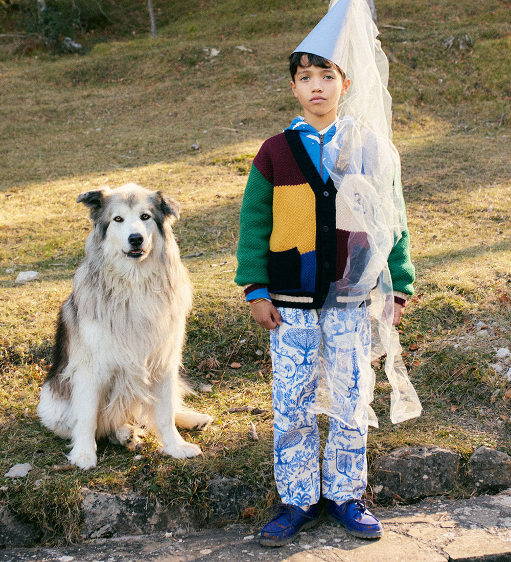 Bobo Choses Cardigan - Ull - Flerfarget
