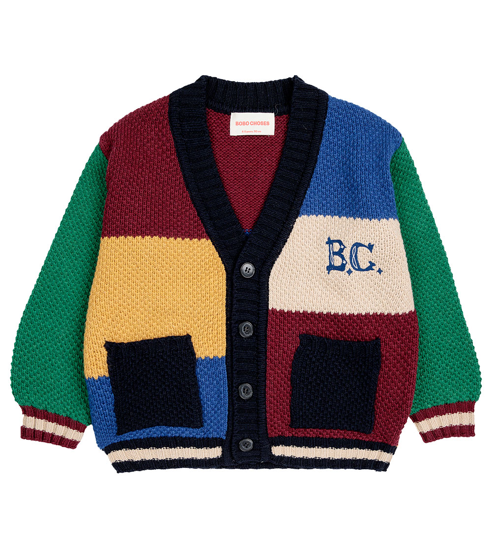 Bobo Choses Cardigan - Ull - Flerfarget