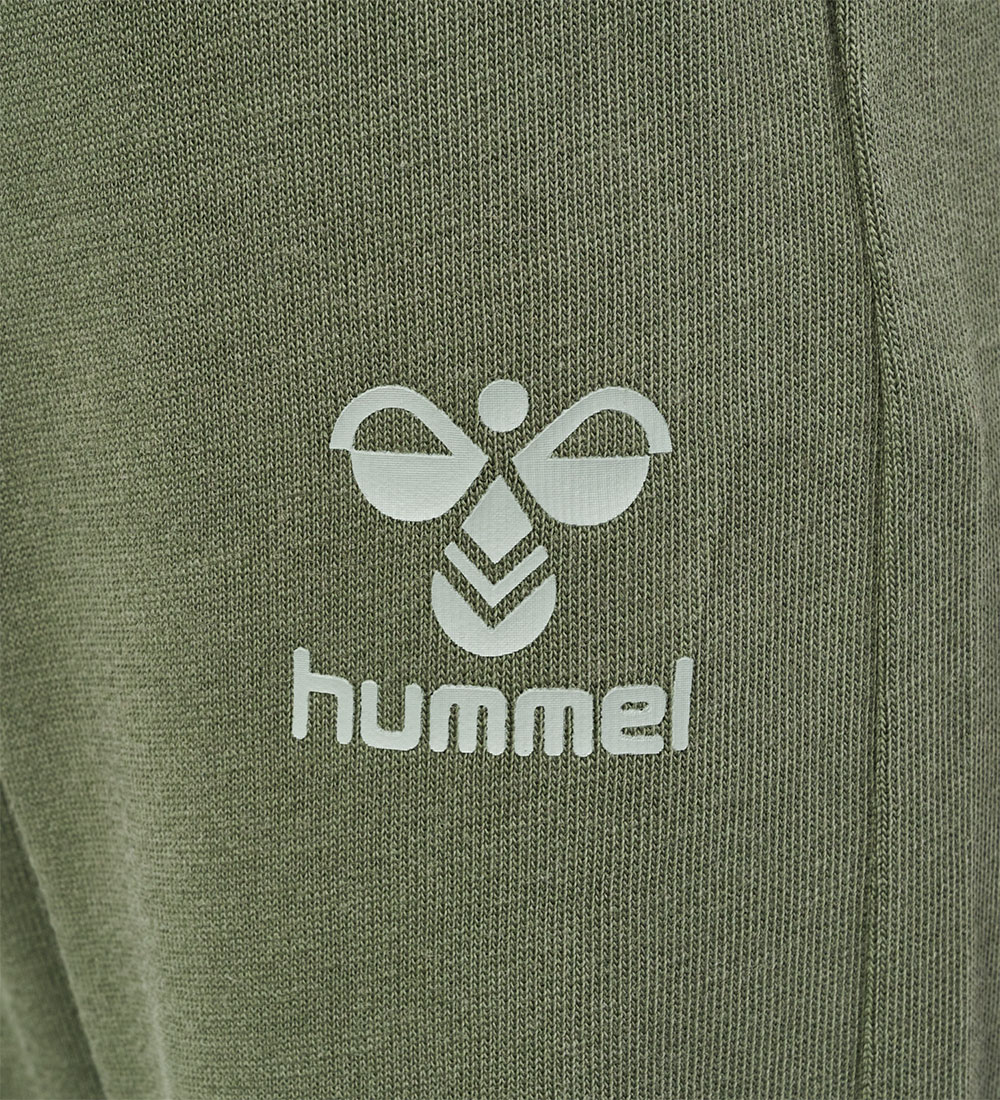 Hummel Set - HmlArine Crewsuit - Dusty Olive