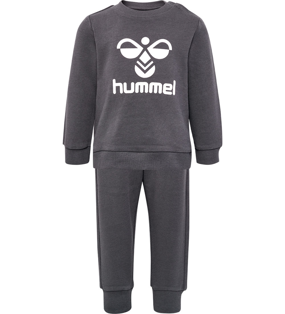 Hummel Set - HmlArine Crewsuit - Forged Iron